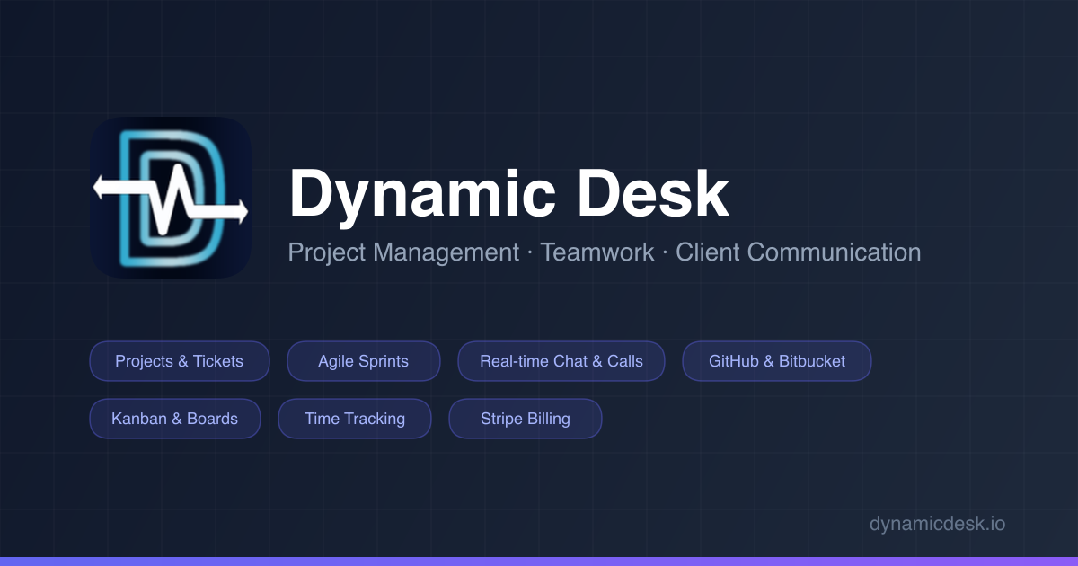Dynamic Desk – Project Management, Teamwork & Client Communication